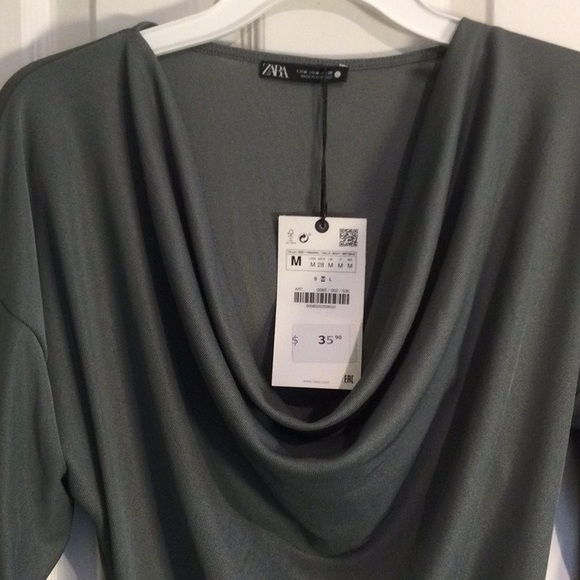 Zara cowl neck body suit - Picture 2 of 6